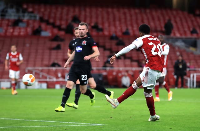 Arsenal v Dundalk – UEFA Europa League – Group B – Emirates Stadium