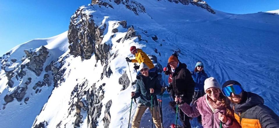 Hiking to the top of the glacier (Natalie Romero)