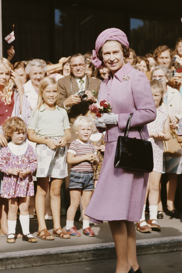 La reina, en los 70. (Photo: Serge Lemoine via Getty Images)
