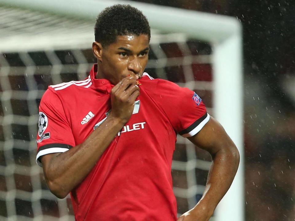 Rashford started his career at Fletcher Moss rangers in south Manchester (Getty)