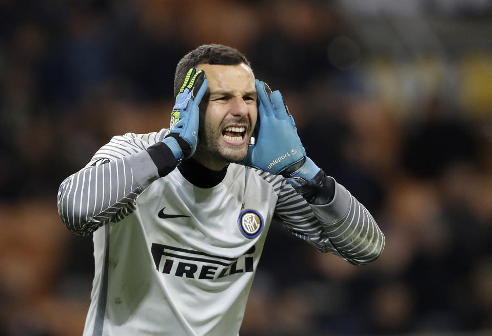  Portiere dell'Inter (AP Photo/Luca Bruno)