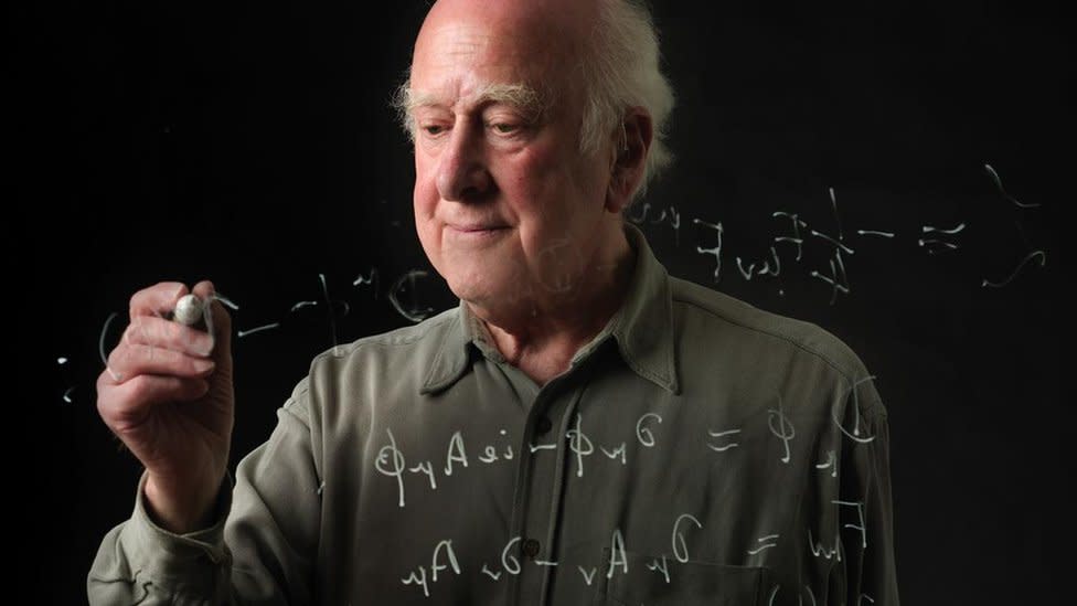 Peter Higgs.