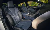 <p>The Gran Coupe's aft quarters are a far more enjoyable place to sit than those in the coupe and convertible, although headroom is limited for taller passengers, and three-abreast seating in back should be reserved for brief jaunts.</p>