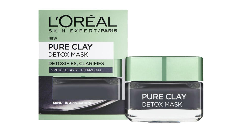 L'Oreal Paris Pure Clay Detox Face Mask Charcoal