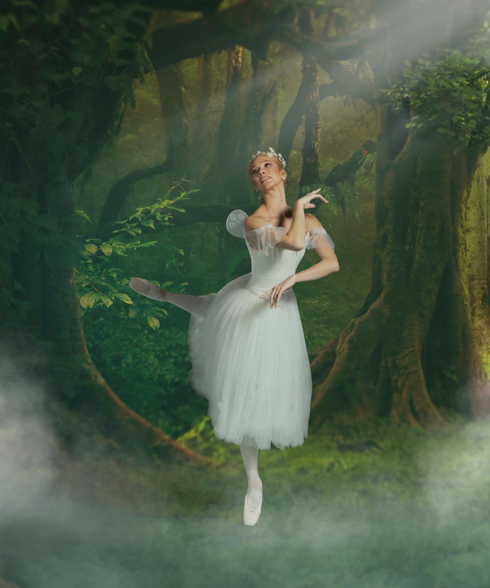 Principal dancer Danielle Brown performs in The Sarasota Ballet production of Johan Kobborg’s production of the classic “La Sylphide.”