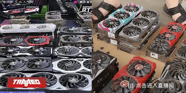 Mineros de criptomonedas chinos están realizando subastas de lotes de GPU en vivo