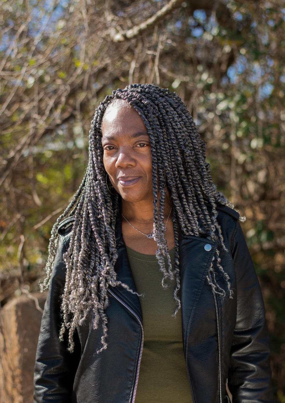 Stacey Hopkins in Atlanta, on Feb. 3, 2020. | Irina Rozovsky for TIME