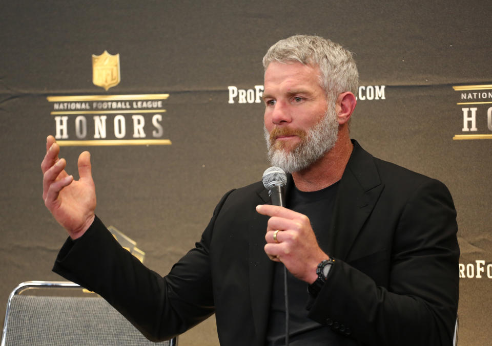 Brett Favre would like to bring tackling in youth football to an end. (Getty)