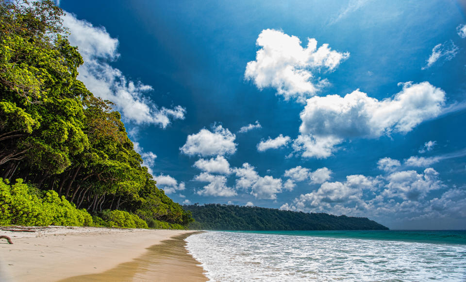 Radhanagar Beach auf der Insel Havelock (Bild: Getty Images)