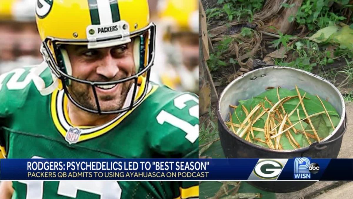 Aaron Rodgers Says Psychedelic Drug Led To Best Season Of His Career