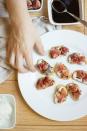 <p>Fresh figs, balsamic vinegar, goat cheese and olive oil come together on baguette slices to make an instant crowd-pleaser. </p><p><em><a href="https://lovelyindeed.com/balsamic-fig-and-goat-cheese-crostini/" rel="nofollow noopener" target="_blank" data-ylk="slk:Get the recipe from Lovely Indeed »;elm:context_link;itc:0;sec:content-canvas" class="link ">Get the recipe from Lovely Indeed »</a></em><br></p>