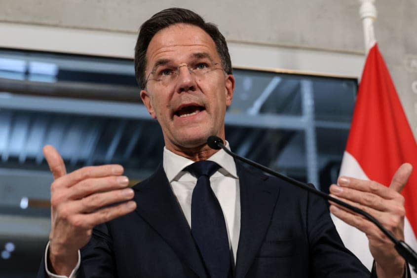 Dutch Prime Minister Mark Rutte.