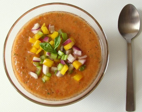 No-Cook Gazpacho Soup