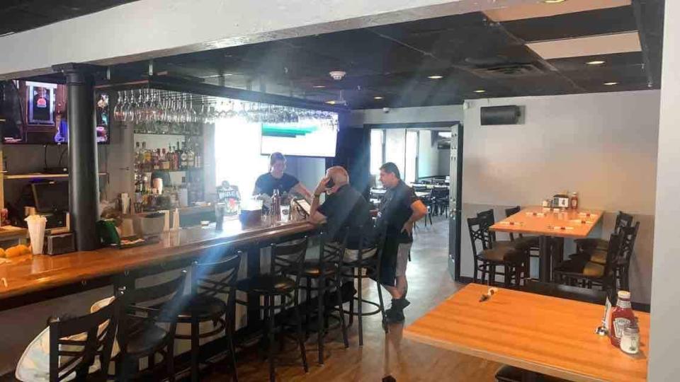 Leonardo's Pizza has reopened at their new and bigger location on the corner of Butler Avenue and Main Street in Chalfont.