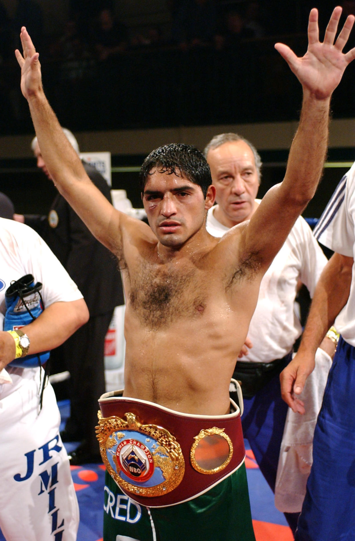 Pablo Chacón fue medallista olímpico y campeón mundial en el peso pluma. | Foto: Getty Images