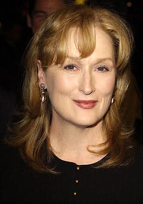 Meryl Streep at the LA premiere of Paramount Pictures and Miramax Films' The Hours