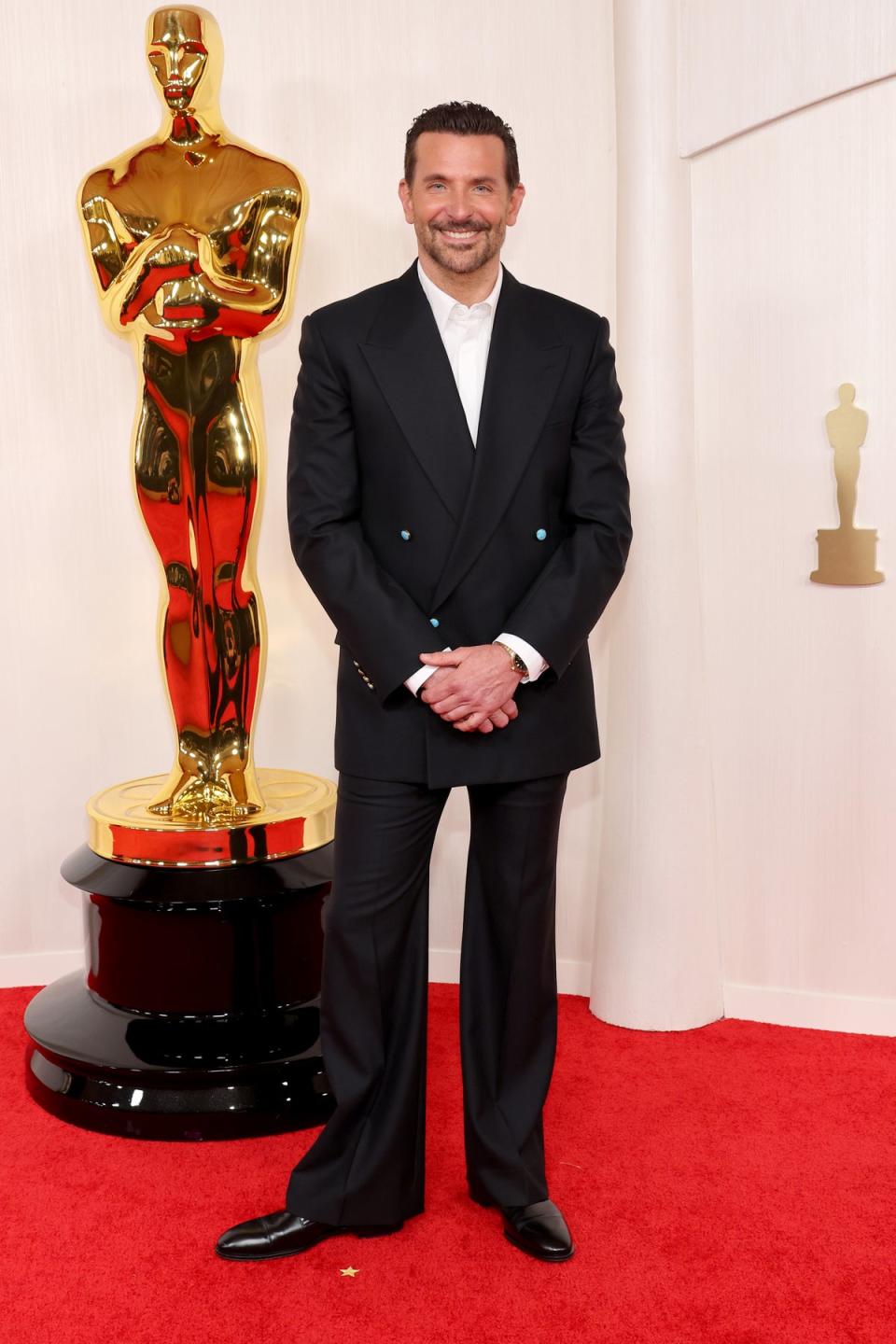 Bradley Cooper in Louis Vuitton (Getty Images)