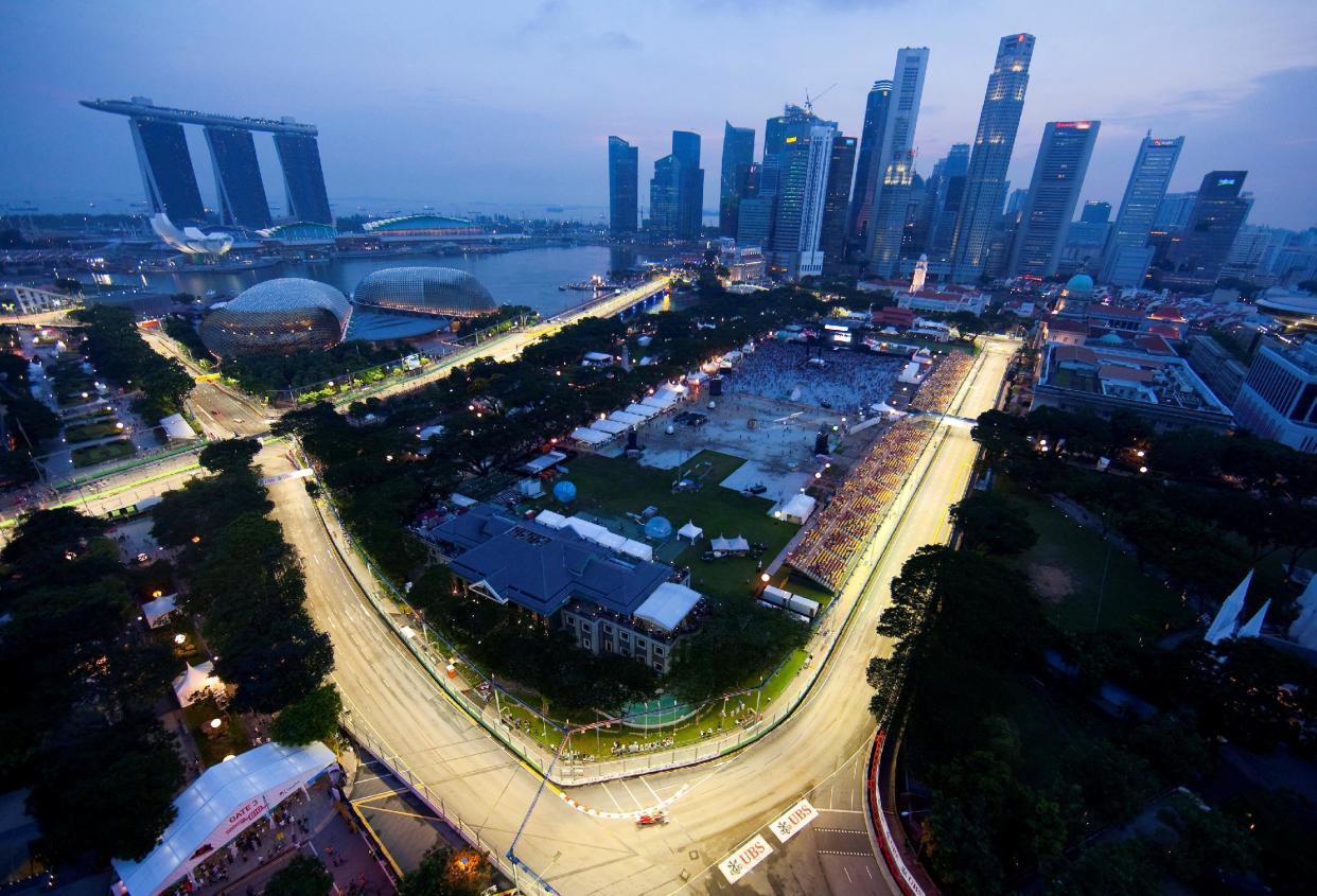 File photo of the Singapore F1 Grand Prix.