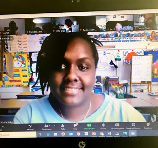 Arkeria Wright considered applying for a job with Proximity Learning because she enjoyed teaching online. But she didn’t think the model worked for her son. (Courtesy of Arkeria Wright)