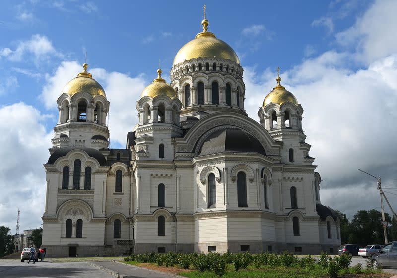 A view shows the Voznesenskiy (Ascension) Cathedral in Novocherkassk
