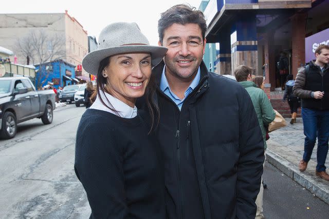 <p>Mat Hayward/GC Images</p> Kathryn Chandler and Kyle Chandler are sighted during the Sundance Film Festival on January 23, 2016 in Park City, Utah.