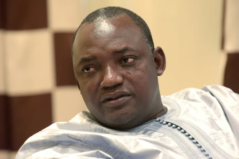 Gambian President Adama Barrow was sworn in as the new head of state on January 19, 2017 at his country's embassy in neighbouring Senegal