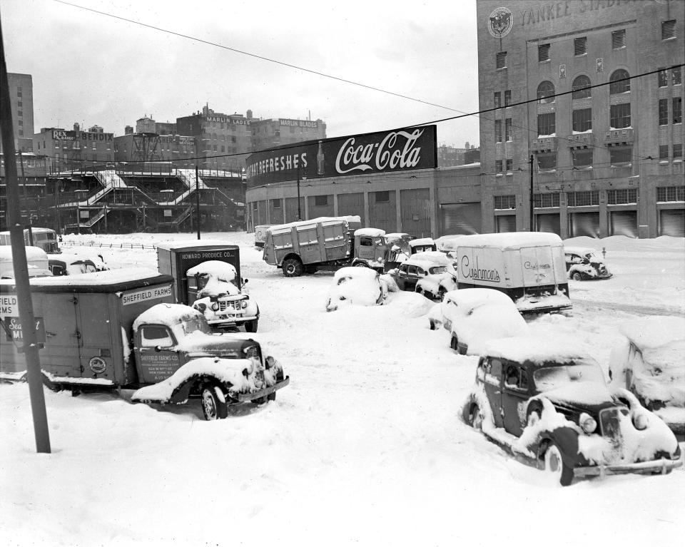 1947 Snowstorm in the Bronx. 