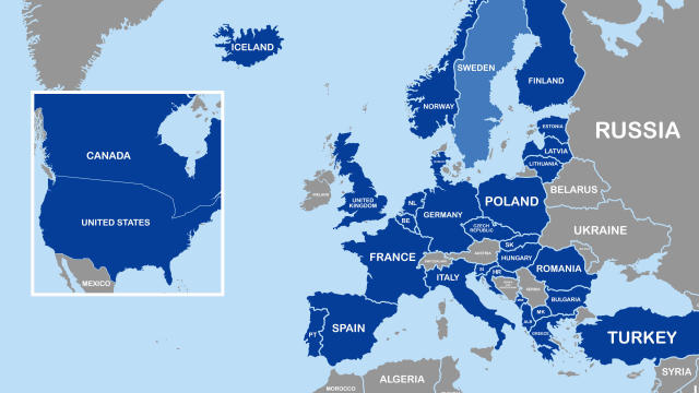 nato map