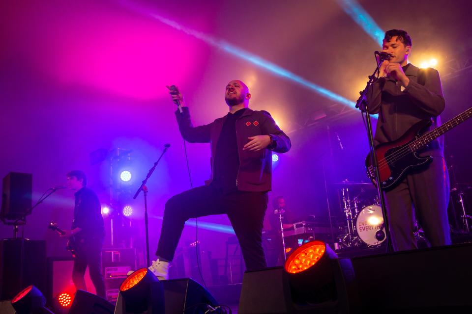 Everything Everything perform a lively set on The Independent/Laundry Meadows stage (Amy Smirk)