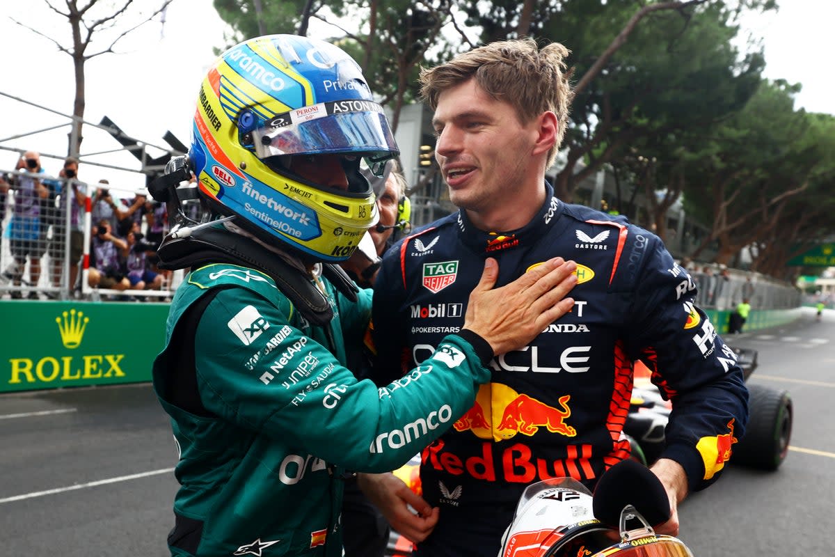 Max Verstappen won this race on Saturday, when he pipped Fernando Alonso to pole (Getty Images)