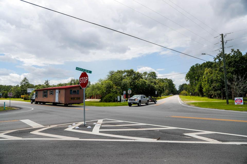 There are plans to add a roundabout at the intersection of Wilma Edwards Road, Church of God Road, and U.S. 280 in Ellabell.