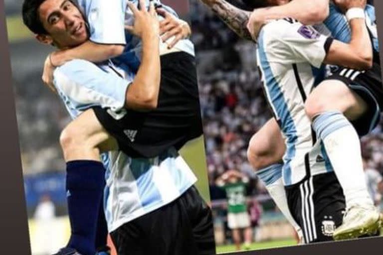 Ángel Di Maria recordó los festejos en los Juegos Olímpicos y en el Mundial con Lionel Messi