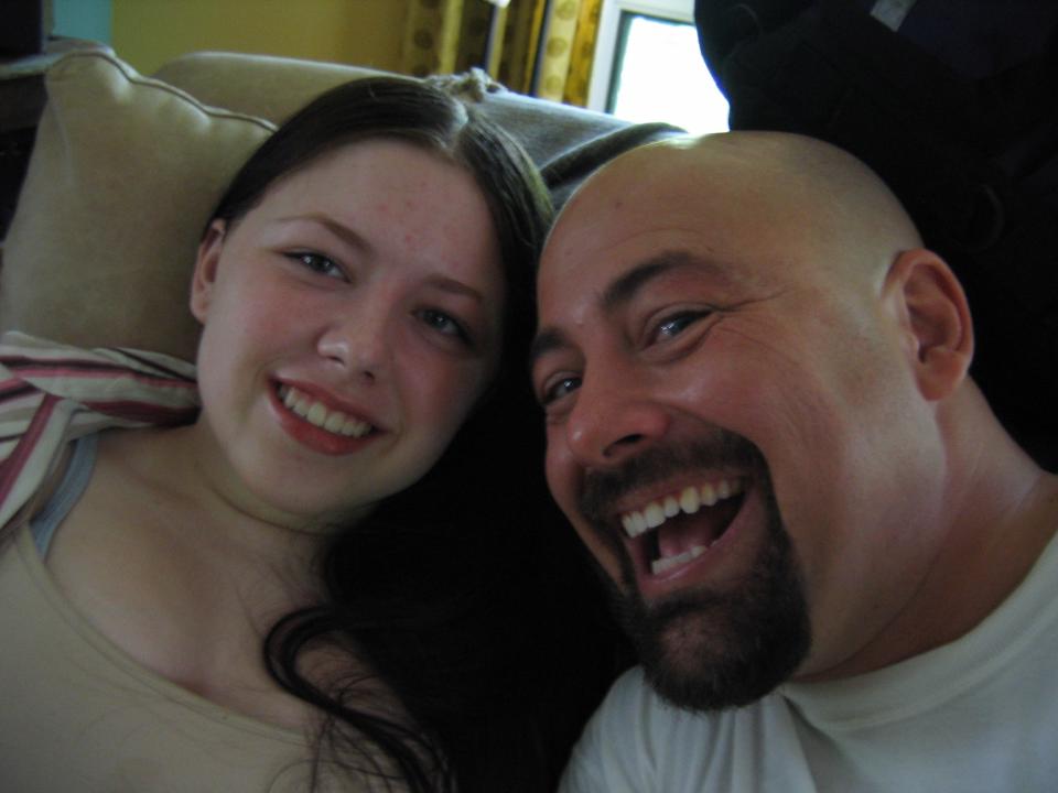 Jennifer Crecente is shown with her dad, Drew Crecente, in July 2005, the summer before her senior year at Bowie High School. Crecente was murdered the following February by her ex-boyfriend, Justin Crabbe.