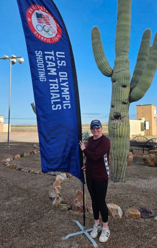 Ryann Phillips, a 20-year-old from Gail, Texas, is headed to the 2024 Olympics in Paris for trapshooting.