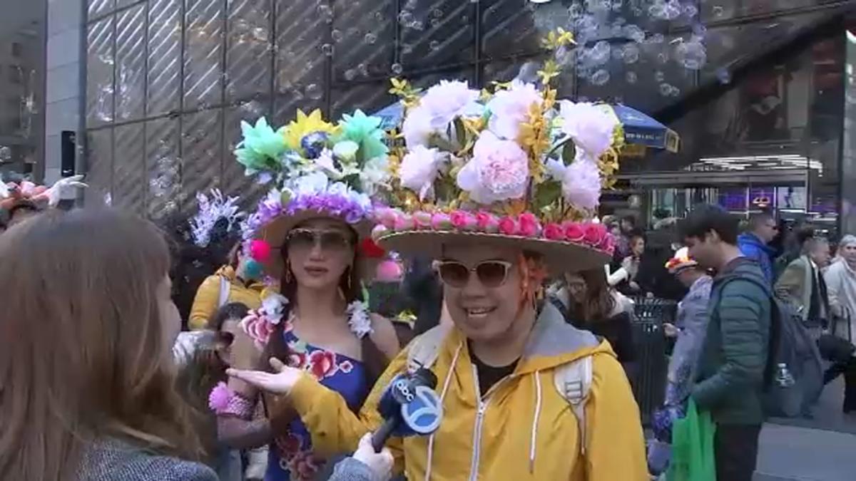 Festive on display at Easter Parade on Fifth Avenue