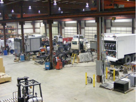 The expansion project at Elliott Machine Works will include a new building at the current location that will house two new paint booths as well as relocating the existing paint booth.