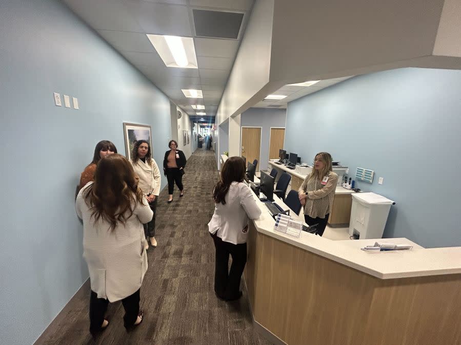 Texas Children opened the Pavilion for Women Obstetrics & Gynecology North Austin Clinic on Monday, Dec. 5 (KXAN Photo/Frank Martinez)
