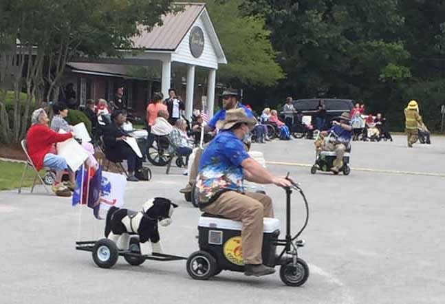 Amid the pandemic, the Cooligans of New Bern took their parade entertainment to people in nursing homes and assisted living facilities.