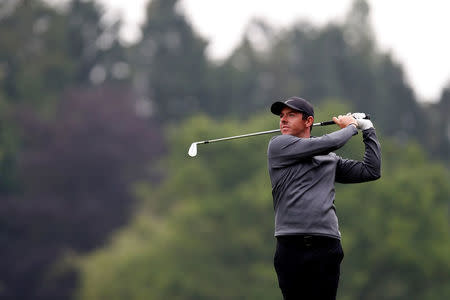 Golf - European Tour - BMW PGA Championship - Wentworth Club, Virginia Water, Britain - May 25, 2018 Northern Ireland's Rory McIlroy during the second round Action Images via Reuters/Paul Childs