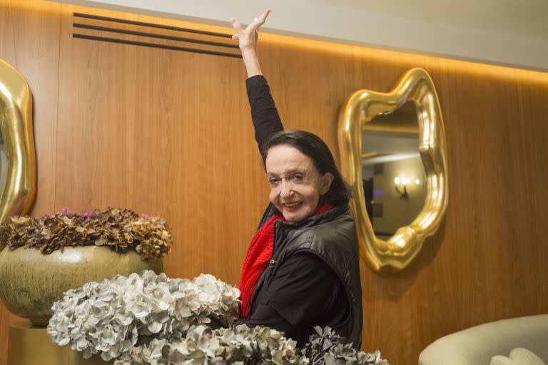 Marcia Haydée se confiesa feliz de trabajar en Buenos Aires con los bailarines del Teatro Colón