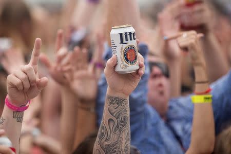 People cheer at a beach concert during spring break festivities in Panama City Beach, Florida March 12, 2015. REUTERS/Michael Spooneybarger