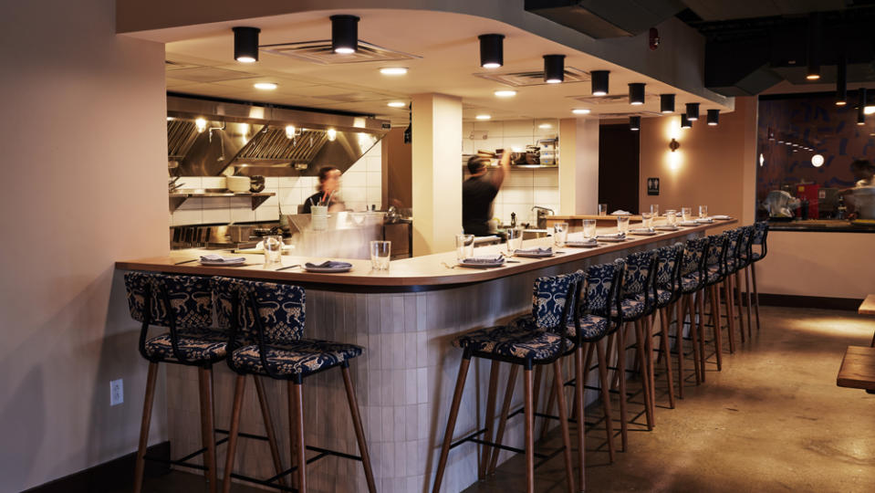 The chef's counter at Iggy's