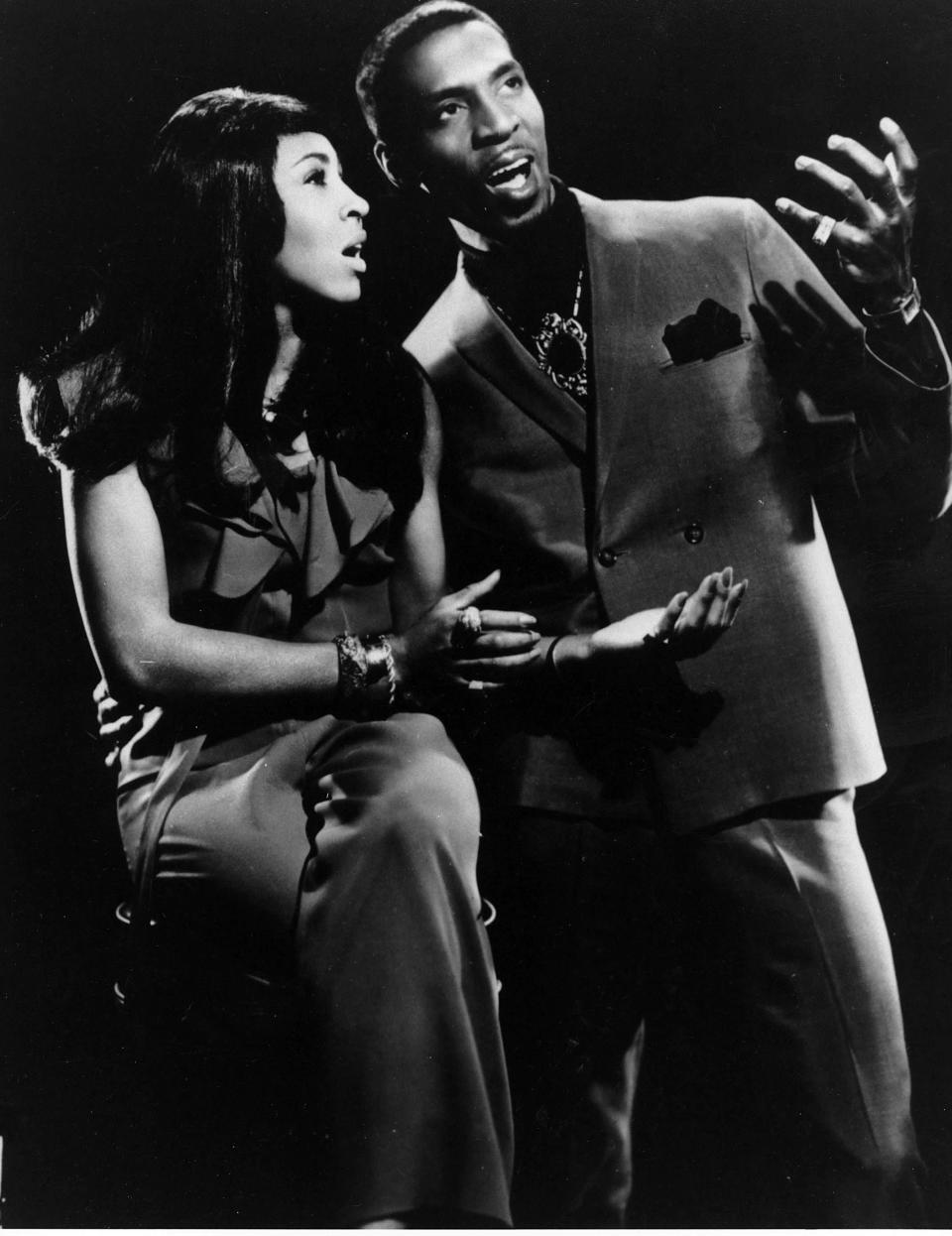 This undated file photo shows R&B singers Tina and Ike Turner. The pair performed multiple times in Pensacola at clubs in the historic Belmont-DeVilliers neighborhood in the 1960s and '70s.