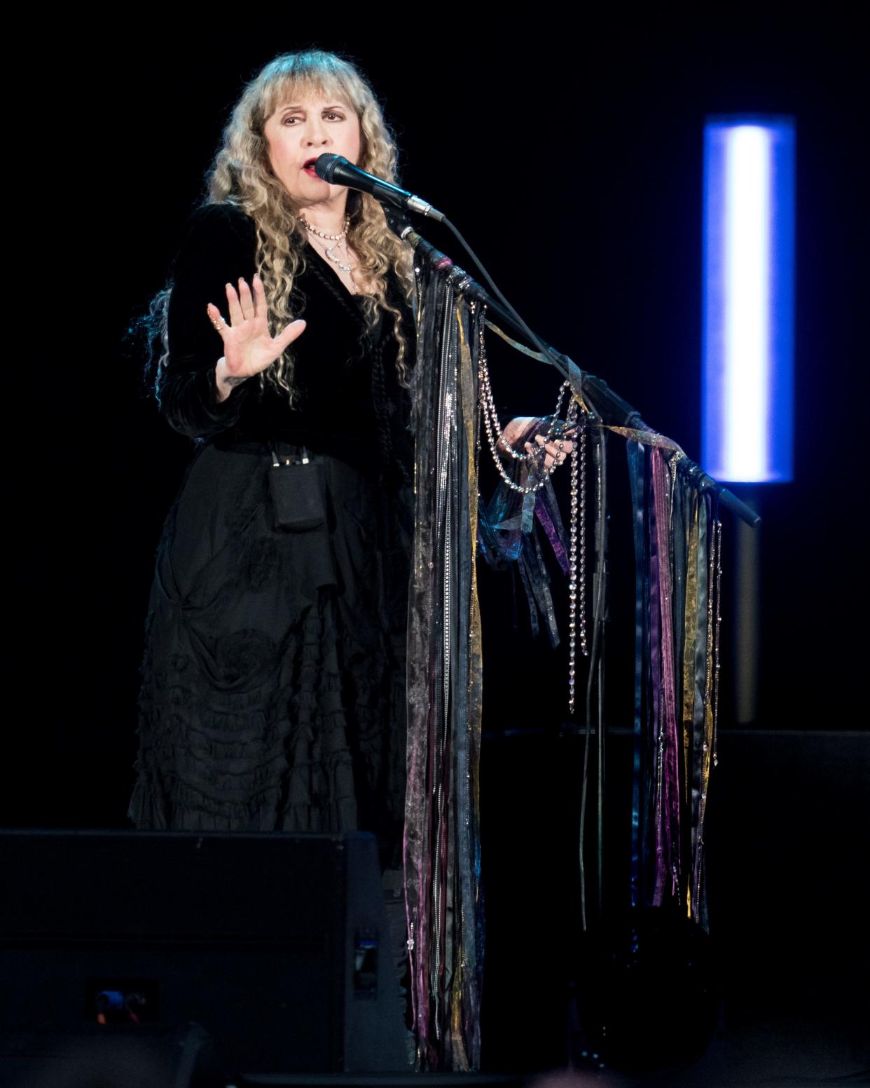 Stevie Nicks performs at Nissan Stadium in Nashville, Tenn., Friday, May 19, 2023.