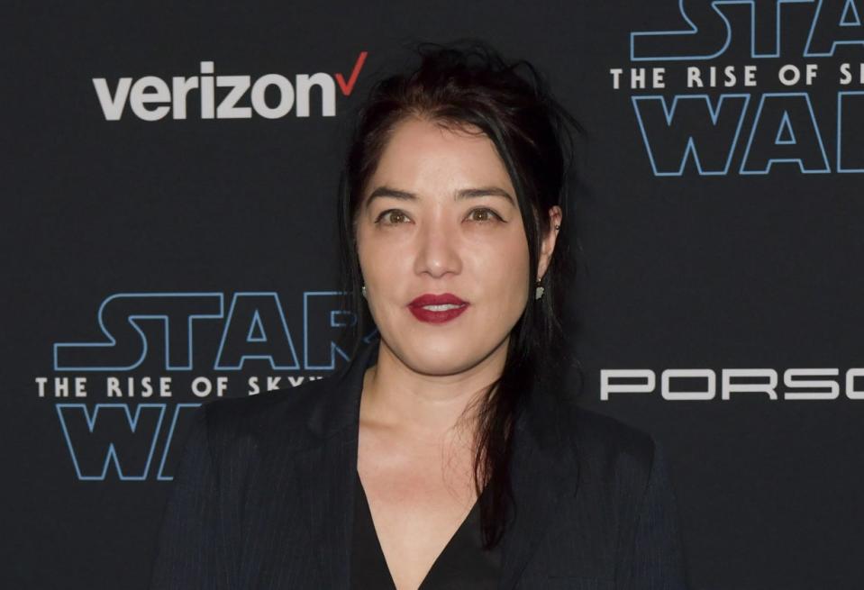 Deborah Chow at the premiere of "Star Wars: The Rise of Skywalker"