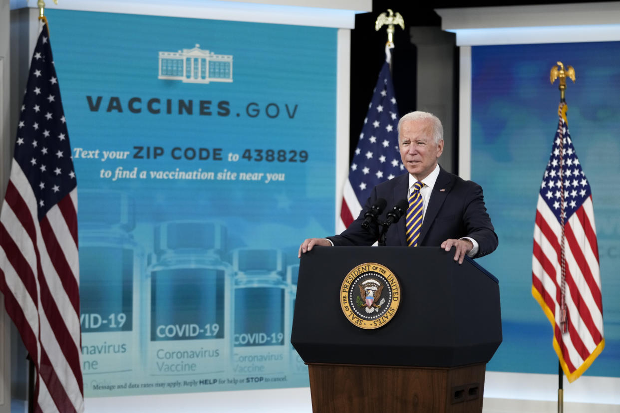 President Biden Provides Update On Covid-19 Response