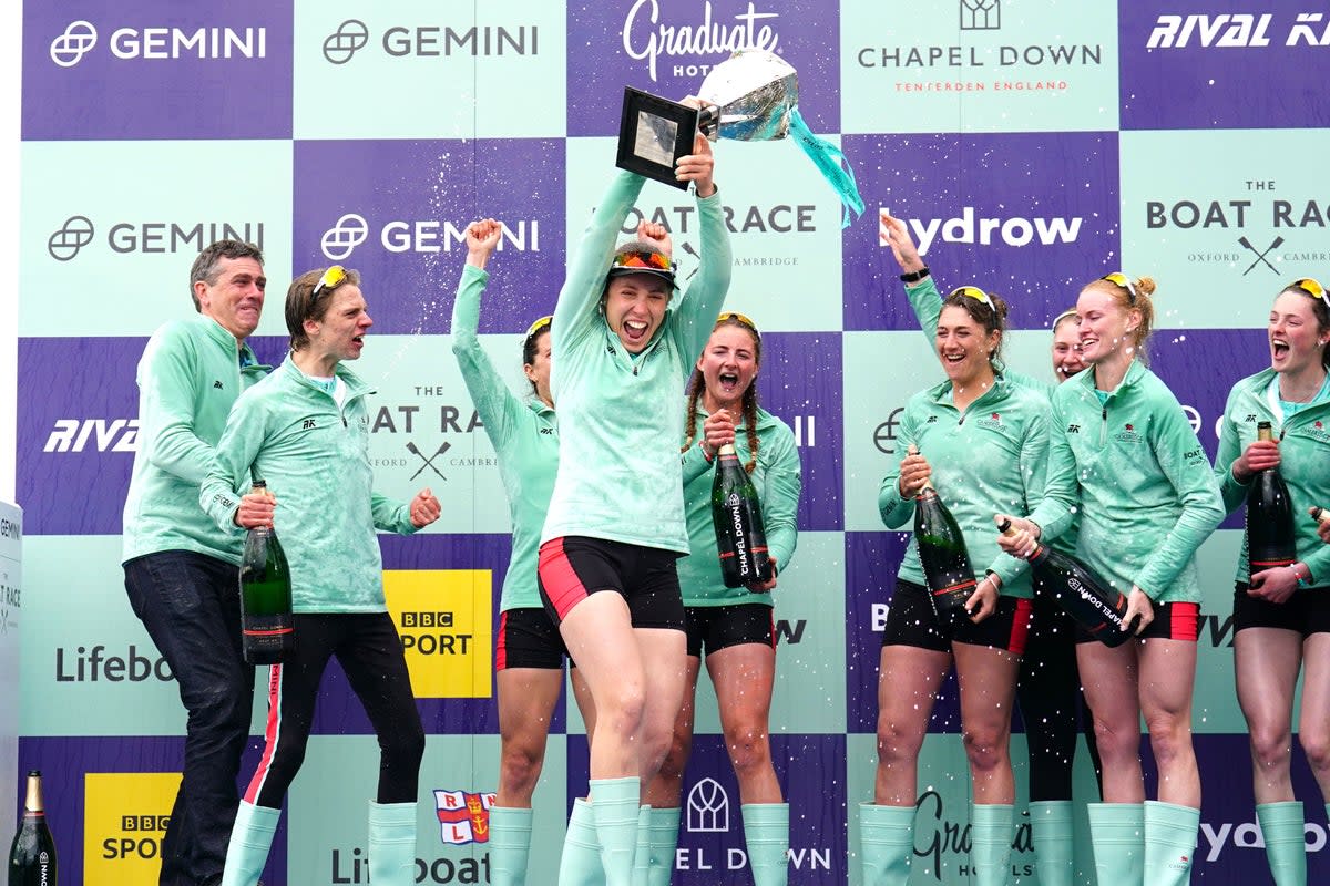 Olympic champion Grace Prendergast won the 2022 Boat Race with Cambridge (Adam Davy/PA) (PA Archive)