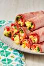 <p>These roll-ups are the perfect low-carb substitute to your (and your newly-keto family member visiting for the holidays') favorite <a href="https://www.delish.com/cooking/recipe-ideas/a24569400/breakfast-burrito-recipe/" rel="nofollow noopener" target="_blank" data-ylk="slk:breakfast burrito;elm:context_link;itc:0;sec:content-canvas" class="link ">breakfast burrito</a>. Easy enough to make for a crowd, and the filling possibilities are endless! Who needs a tortilla when you have ham?</p><p>Get the <strong><a href="https://www.delish.com/cooking/recipe-ideas/recipes/a51155/ham-egg-cheese-roll-ups-recipe/" rel="nofollow noopener" target="_blank" data-ylk="slk:Ham Egg & Cheese Roll-Ups recipe;elm:context_link;itc:0;sec:content-canvas" class="link ">Ham Egg & Cheese Roll-Ups recipe</a></strong>.</p>