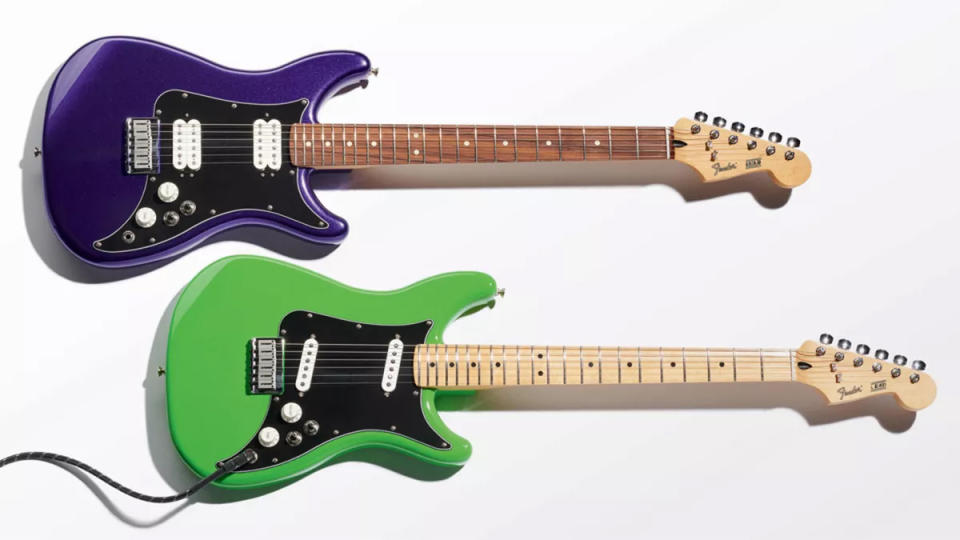 Fender electric guitars