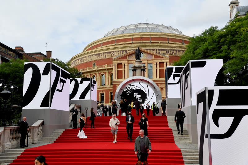 The World Premiere of "No Time To Die" in London